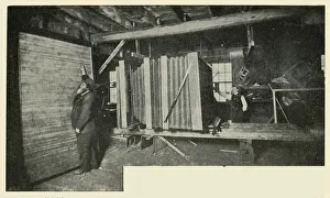 Alfred Charles William Prints: The Camera In The Workshop - Showing The Size Of The Plate Holder, 1901. Creator: Unknown