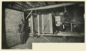 Alfred Charles William Gallery: The Camera In The Workshop - Showing The Size Of The Plate Holder, 1901. Creator: Unknown