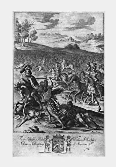 Francis De Prints: Camilla slaying Aunus, 1653. Creator: Francis Cleyn