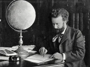 Camille Flammarion, French astronomer and author, 1890 Camille Flammarion, French astronomer and author, 1890