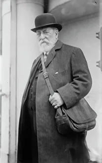 Conductor Prints: Camille Saint-Saens, 1915. Creator: Bain News Service