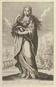 Heroine Gallery: Camme, 1647. Creators: Gilles Rousselet, Abraham Bosse