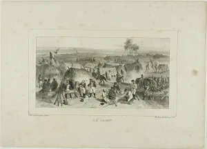 The Camp, 1836–37. Creator: Auguste Raffet