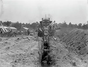 Army Camp Prints: Camp, 1917 or 1918. Creator: Harris & Ewing. Camp, 1917 or 1918. Creator: Harris & Ewing