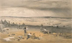 Camp of the 3rd Division, July 9th 1855. Creator: Day & Son