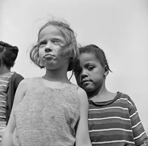 Integration Prints: Camp buddies at Camp Christmas Seals, Haverstraw, New York, 1943. Creator: Gordon Parks