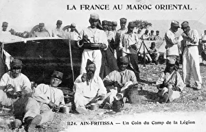 The Camp of the Foreign Legion, Ain Fritissa, Morocco, 20th century