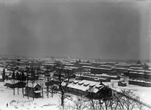 Army Base Prints: Camp Meade, Maryland - Winter Views
