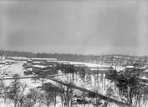 Army Base Prints: Camp Meade, Maryland - Winter Views