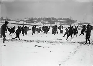 Army Base Prints: Camp Meade, Maryland - Winter Views