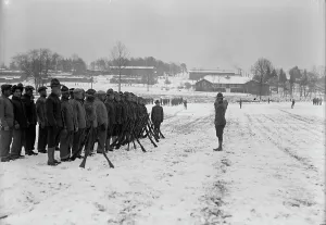 Army Base Prints: Camp Meade, Maryland - Winter Views