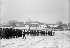 Army Base Prints: Camp Meade, Maryland - Winter Views