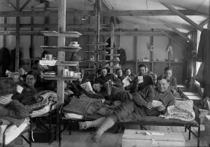 Dormitory Prints: Camp Meade, Maryland - Winter Views