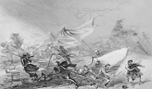 Camp Before Sebastopol - Effects of the Frightful Storm on the 14th Nov, 1854, (1850s)
