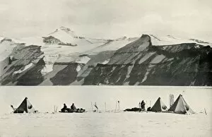 South Pole Collection: Camp Under The Wild Range, 20 December 1911, (1913). Artist: Robert Falcon Scott