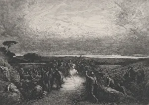 Romans Prints: Campagne de Rome, 19th century. Creator: Francois-Nicolas Chifflart