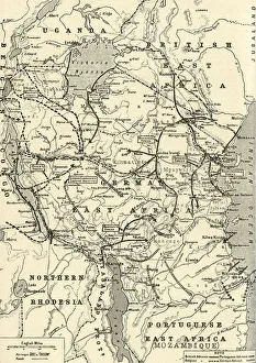 Amalgamated Press Limited Gallery: The Campaign in German East Africa, 1917. Creator: Unknown