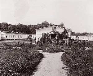 Brady Prints: Campbell Hospital, D. C. 1861-65. Creator: Unknown