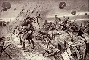 Wound Prints: The Campbells are Coming! Brave Pipers Playing Highland Regiments to Victory, 1917