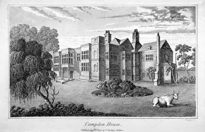Kensington Prints: Campden House, Kensington, London, 1820. Artist: J Scott