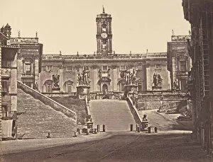 Clock Tower Gallery: Campedoglio, 1848-52. Creator: Eugene Constant