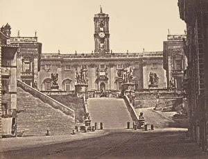 Campidoglio Collection: Campedoglio, 1848-52. Creator: Eugene Constant