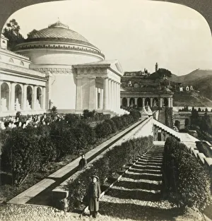 Genoa Prints: Campo Santo, Genoas palace of the dead, Italy, c1909. Creator: Unknown