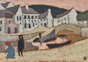 1909 Prints: The Canal, Brittany Landscape, 1909. Creator: Roger de la Fresnaye
