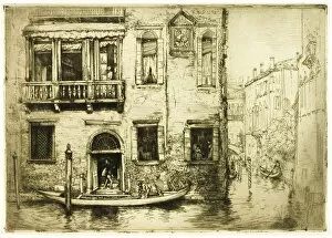 The Canal of the Little Saint, Venice, 1909. Creator: Donald Shaw MacLaughlan