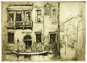 The Canal of the Little Saint, Venice, 1909. Creator: Donald Shaw MacLaughlan