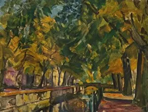 Landscapes Collection: Canal at Potsdam, c1926. Artist: Ulrich Hubner