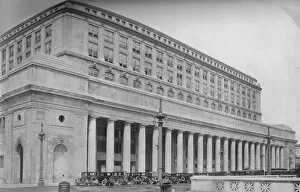 Canal Street facade, Chicago Union Station, Illinois, 1926