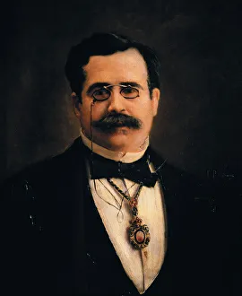 19th 20th Centuries Prints: Canalejas and Jose Mendez (1854-1912), Spanish politician