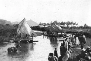 Melanesia Prints: Canaques; Les Terres Du Pacifique, 1914. Creator: Unknown