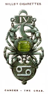 Cancer Gallery: Cancer, The Crab, 1923