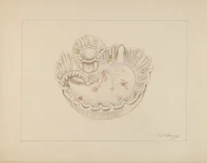 Candle Holder, c. 1937. Creator: Thomas Holloway