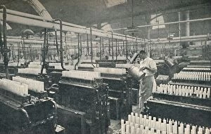 Factory Worker Gallery: The Candle-moulding Room, c1917