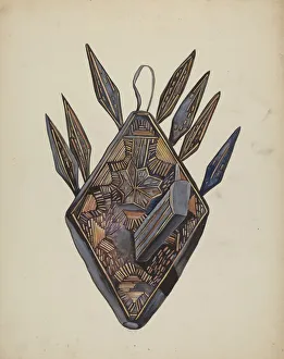 E Boyd Collection: Candle Sconce, c. 1936. Creator: E. Boyd