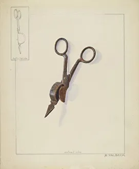Alfred Walbeck Prints: Candle Snuffer, c. 1936. Creator: Alfred Walbeck