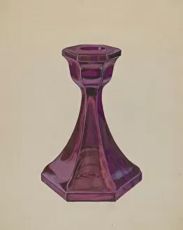 Images Dated 30th September 2021: Candlestick, c. 1937. Creator: Dorothy Posten