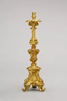 Leandro Gagliardi Prints: Candlestick, Italy, 1765 / 66. Creator: Leandro Gagliardi
