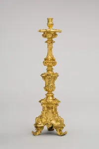 Candlestick, Italy, 1765 / 66. Creator: Leandro Gagliardi