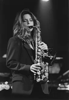 Maastricht Limburg Netherlands Prints: Candy Dulfer, Maastricht Music Nights, 1992. Creator: Brian Foskett