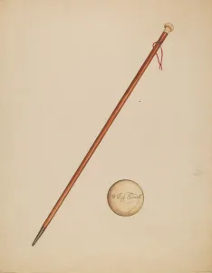 Cane Gallery: Cane, c. 1936. Creator: Gladys Cook