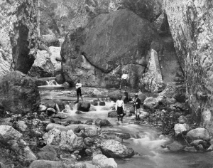 Adolphe Son Prints: Cane River, Jamaica, c1905. Artist: Adolphe Duperly & Son