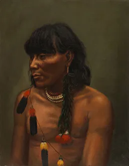 Canelo Indian, ca. 1890-1892. Creator: Unknown