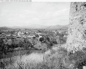 Santiago De Cuba Santiago De Cuba Cuba Prints: Caney from the fort, Santiago de Cuba, Cuba, El, 1901. Creator: Unknown