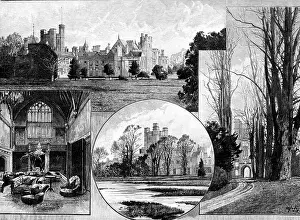 River Stour Prints: Canford Manor, Dorsetshire, the seat of Lord Wimborne