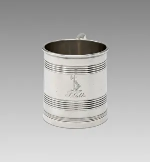 Beer Mug Gallery: Cann, 1784 / 1820. Creator: Joseph Lownes