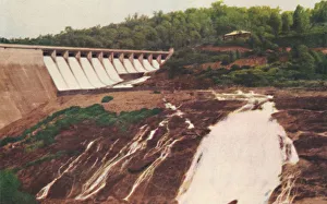 Hydraulic Prints: Canning Dam, c1947. Creator: Unknown